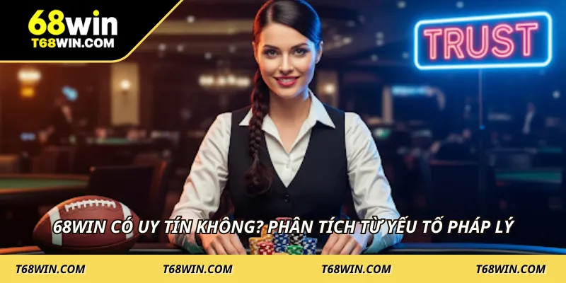 68WIN có uy tín không? Phân tích từ yếu tố pháp lý